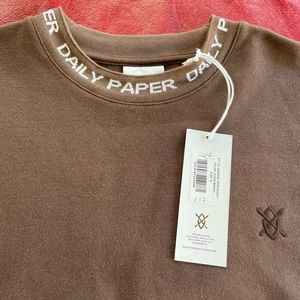Crew neck by Daily Paper. NWT